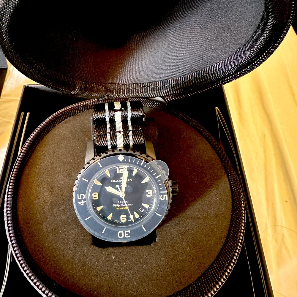 New Blancpain Swatch Ocean of Storms